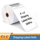 4" x 6" Direct Thermal Shipping Labels Rolls