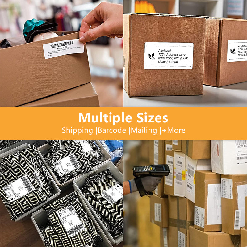2" x 1" x 1000 Direct Thermal Label Rolls